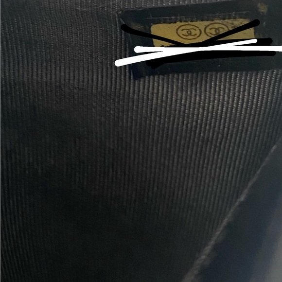 🖤⛓Chanel Matelasse Quilted WOC Style Black & Silver Tone Adjustable Crossbody - Picture 7 of 9